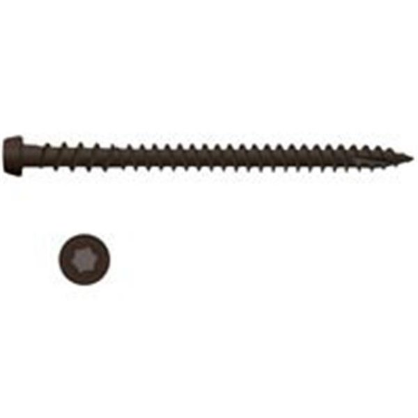 National Nail National Nail 349074 Screw Deck Composite Dark Brown 3 In. 2511145